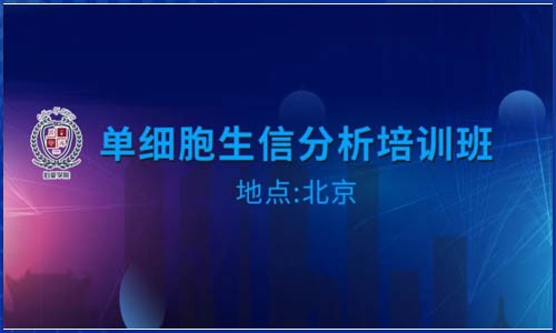 培訓班報名 | 單細胞生信分析線下培訓班火熱報名中！
